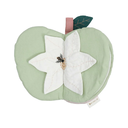 Green Apple Fabric Book