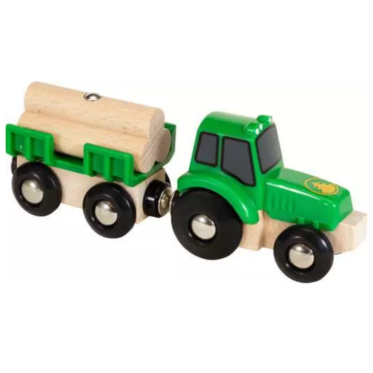 Farm Tractor With Load 3 Pieces