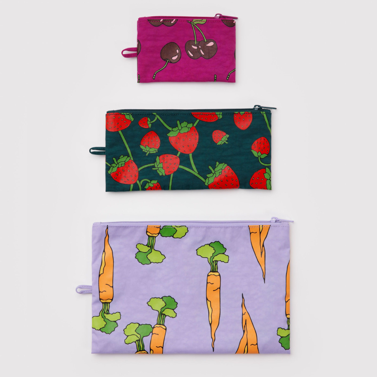 Flat Pouch Set Carrots & Berries
