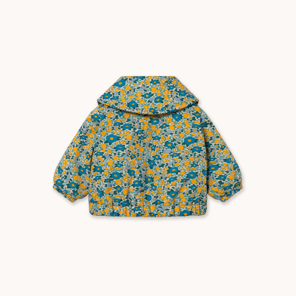 Flower Pattern Baby Padded Jacket Multicolour