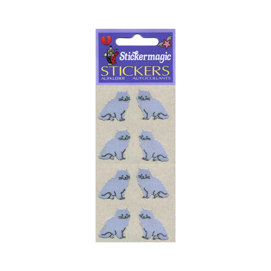 Furrie Stickers Purple Cats