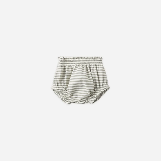 Gathered Bloomer Laurel Stripe