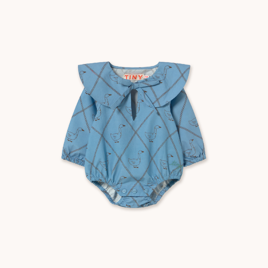 Geese Poplin Body Denim Blue