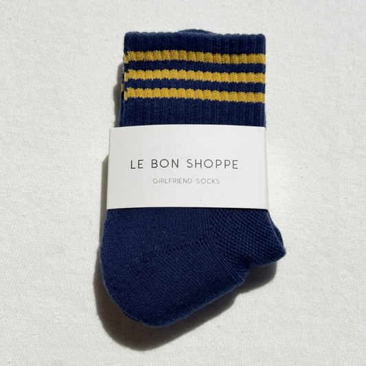 Girlfriend Socks Navy