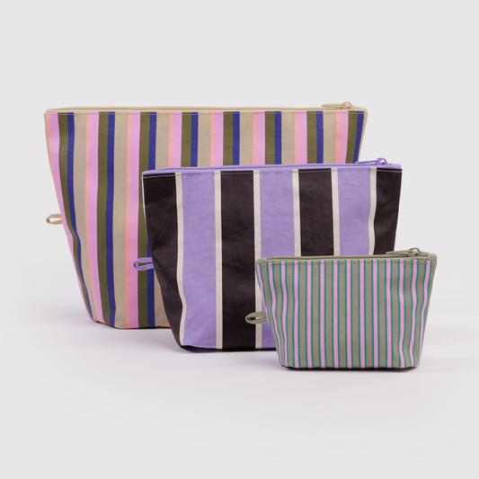Go Pouch Set Candy Shop Stripes