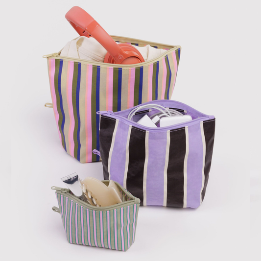 Go Pouch Set Candy Shop Stripes