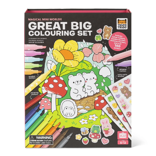 Great Big Colouring Set Magical Mini Worlds