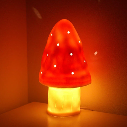 Small Mushroom Nightlight Red