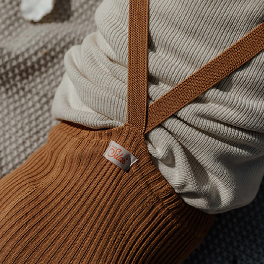 Hippy Footed Cotton Tights Amber