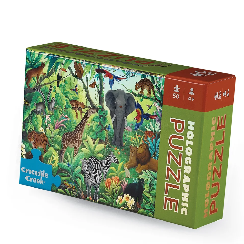 Holographic Puzzle 50pc Jungle Paradise
