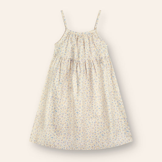 Darcy Dress Indigo Bloom