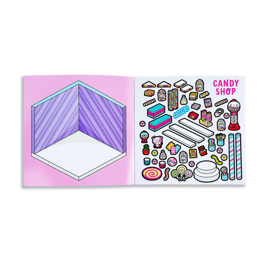 Isometric Town Sticker Book Volume 1