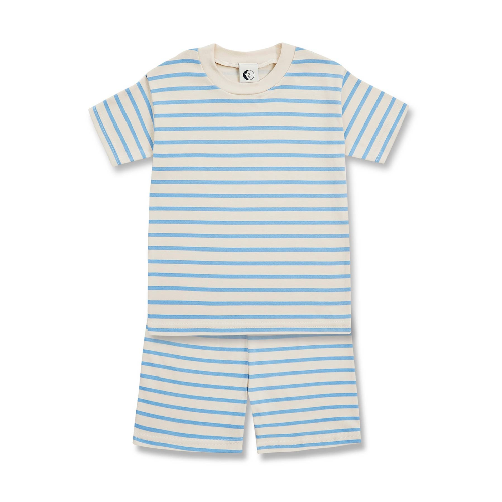 Kids Shortie Pyjama Cornflower
