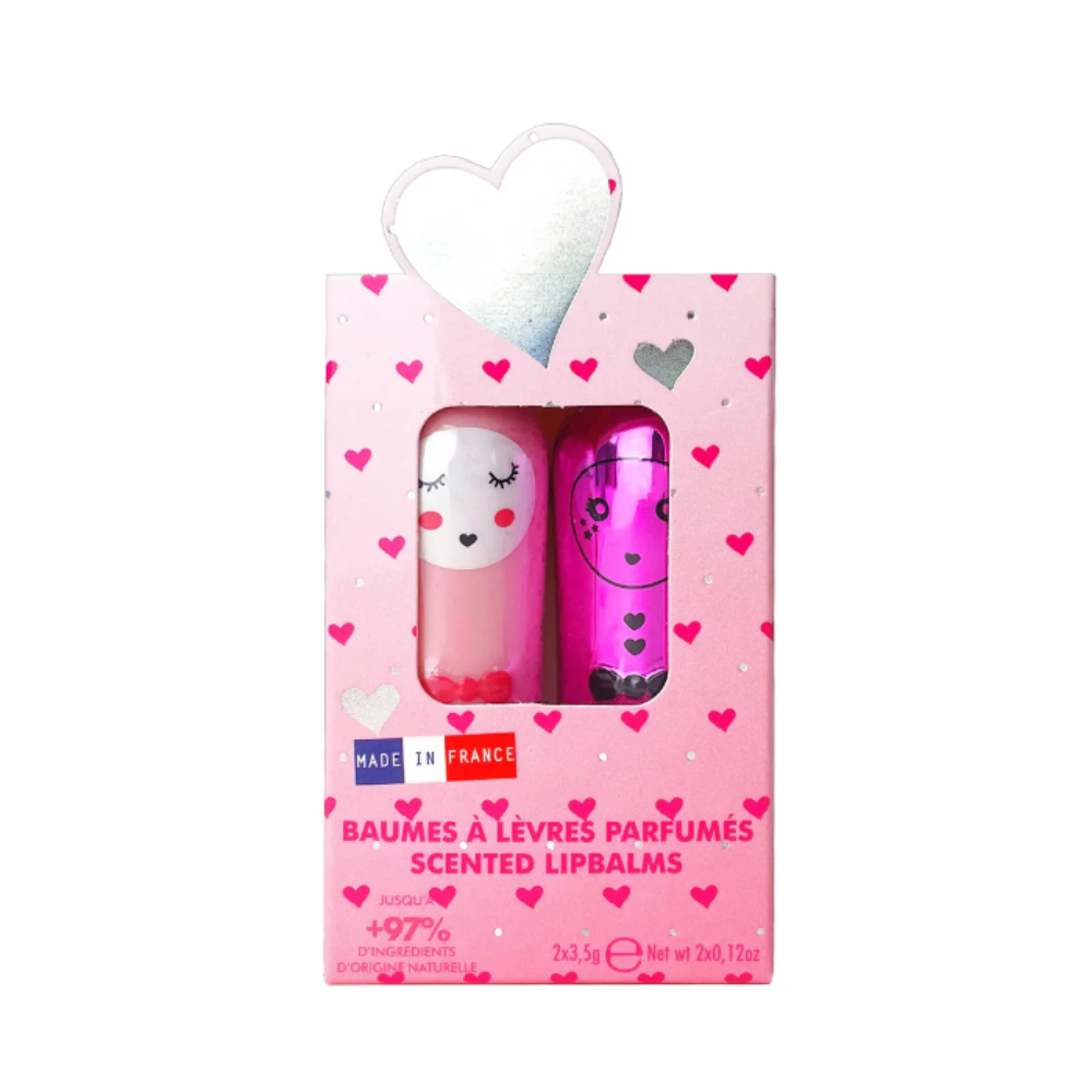 Kiss Of Love Duo Lip Balm Gift Set
