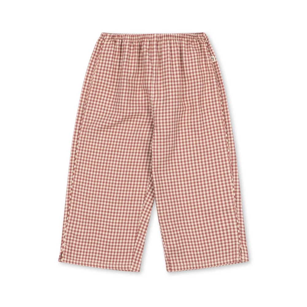 Foret Slit Pants - Canyon Check