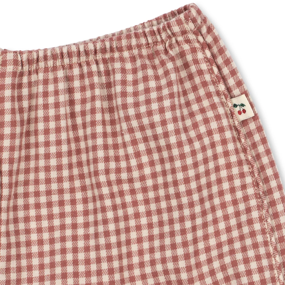 Foret Slit Pants - Canyon Check