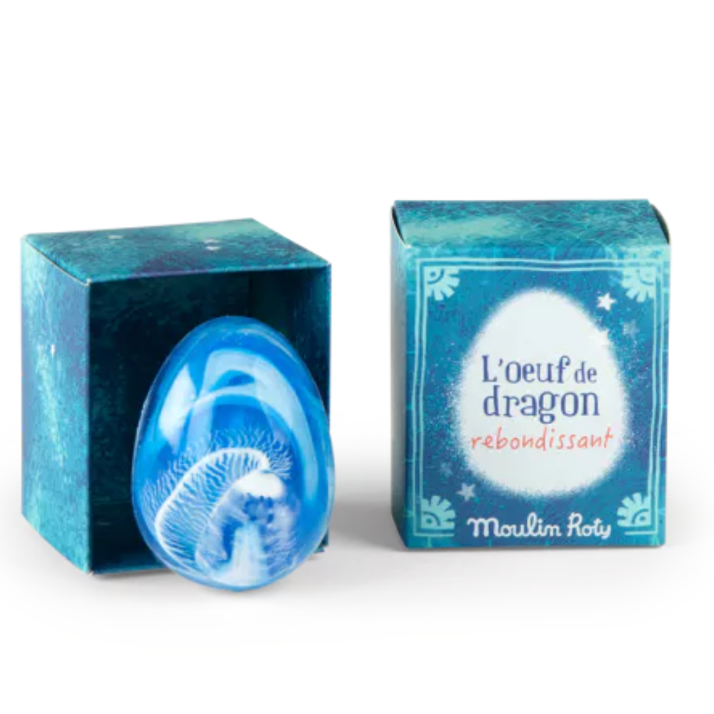 Les Petites Merveilles Blue Bouncy Dragon Egg