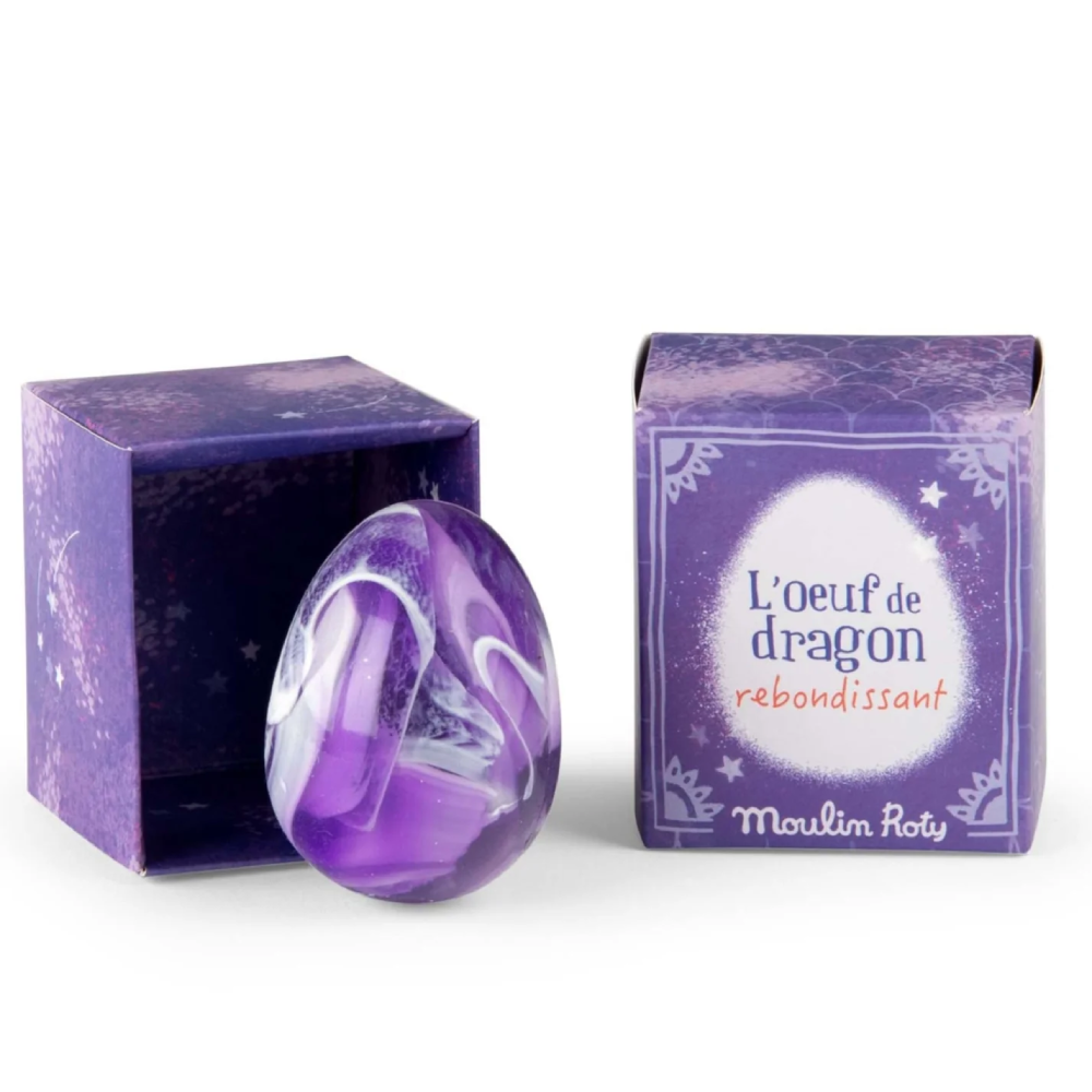 Les Petites Merveilles Purple Bouncy Dragon Egg