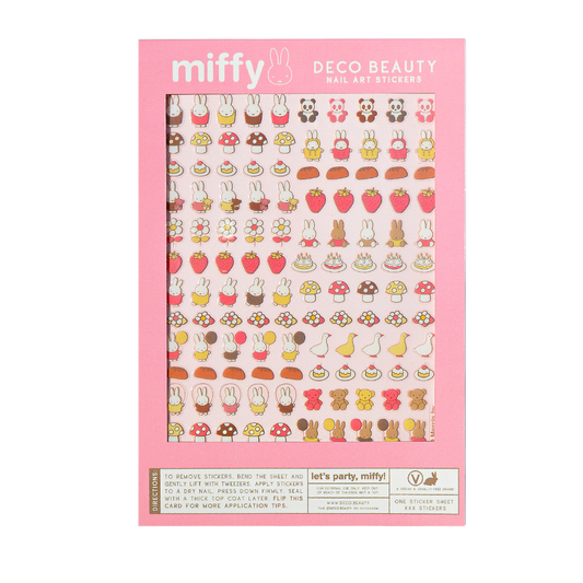 Let's Party, Miffy! Nail Art Stickers