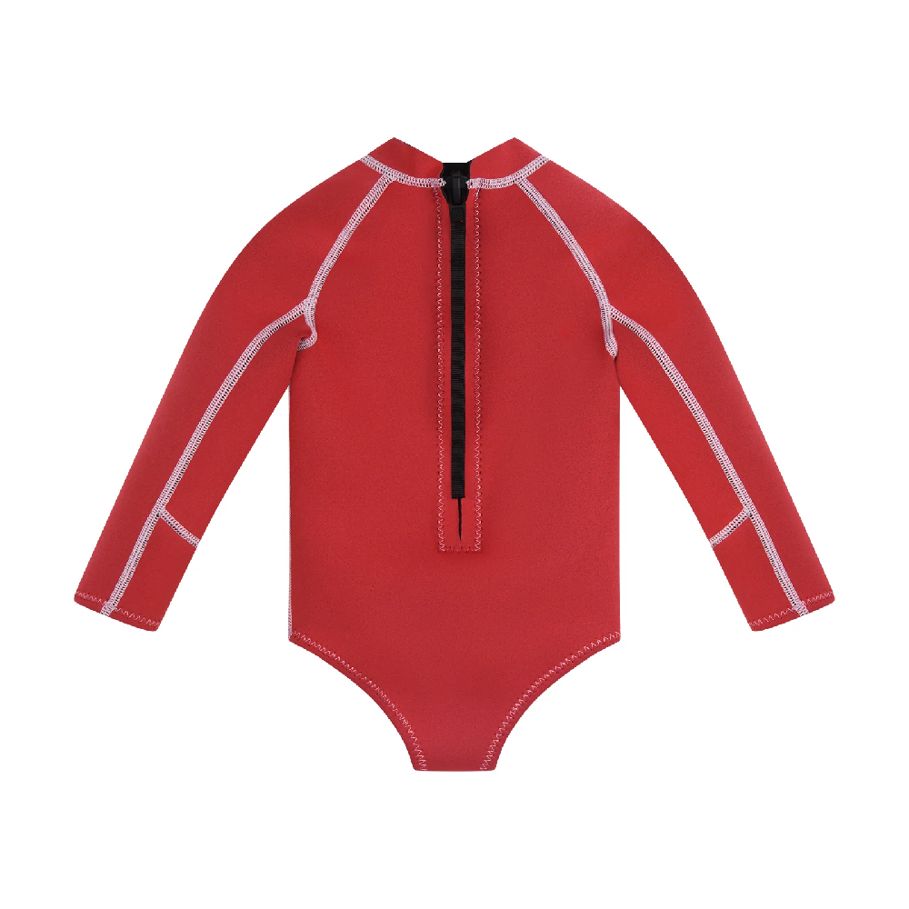 Long Sleeve Paddle Suit Tomato/Powder Pink