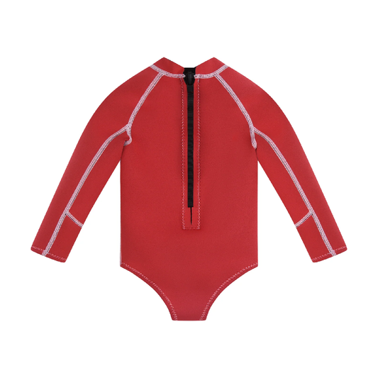 Long Sleeve Paddle Suit Tomato/Powder Pink