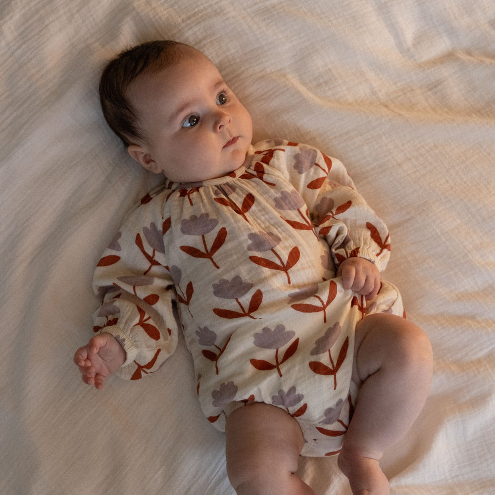 Meadow Bodysuit Muslin - Fleurette Print (alt)