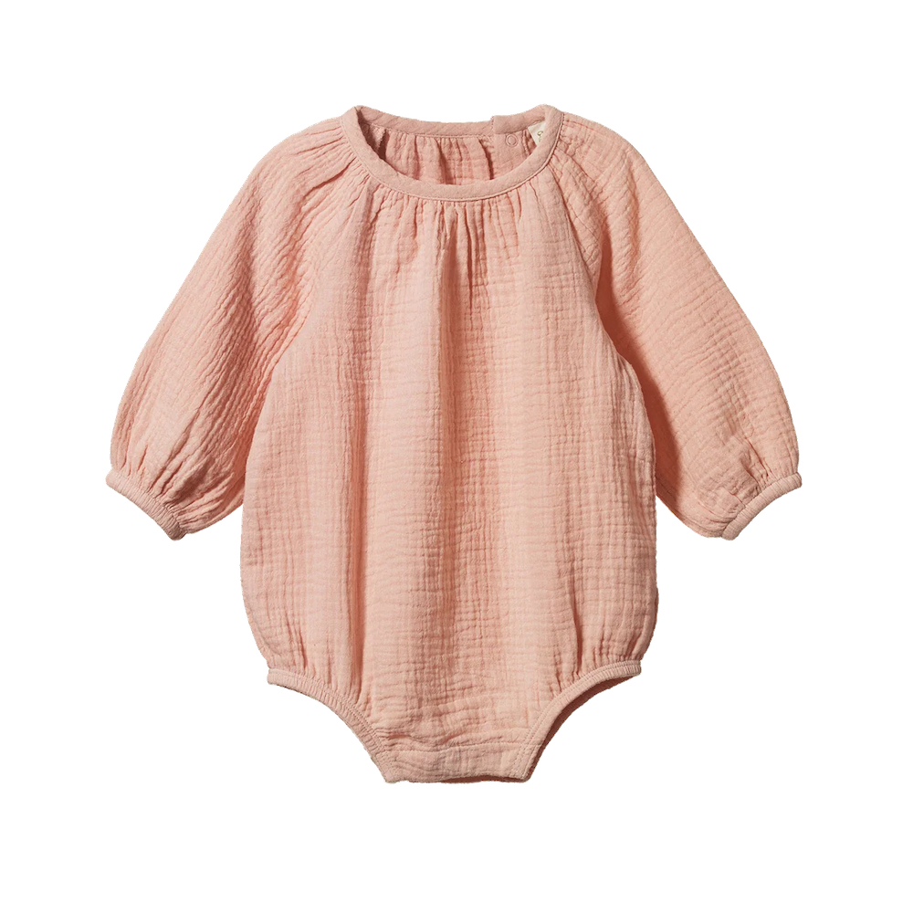 Meadow Bodysuit Muslin Rose Dust