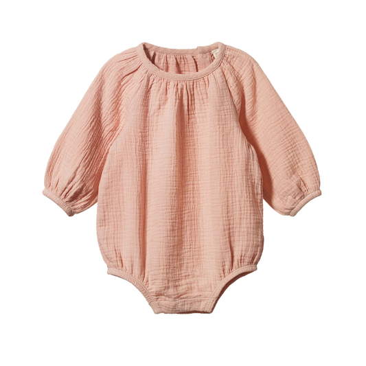 Meadow Bodysuit Muslin Rose Dust