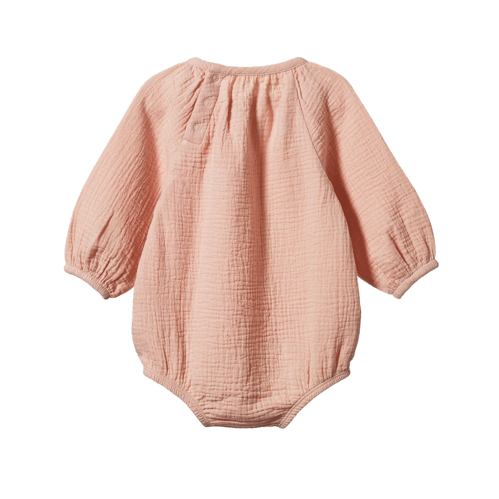 Meadow Bodysuit Muslin Rose Dust