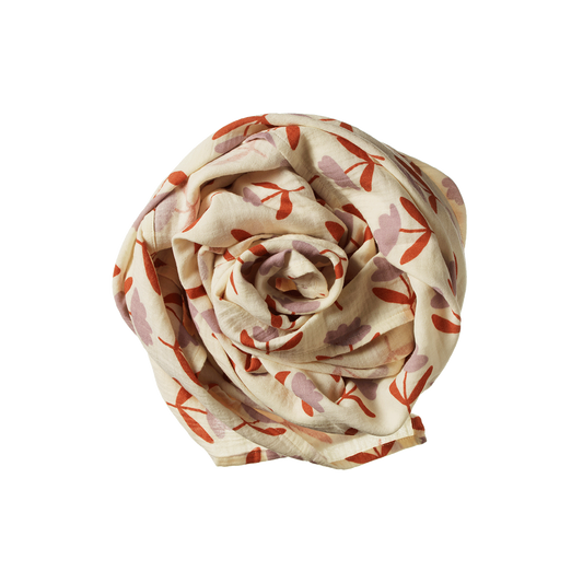 Muslin Wrap - Fleurette Print