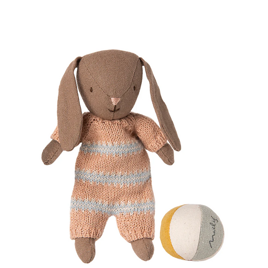 Bunny Set Micro Brown Dusty Rose