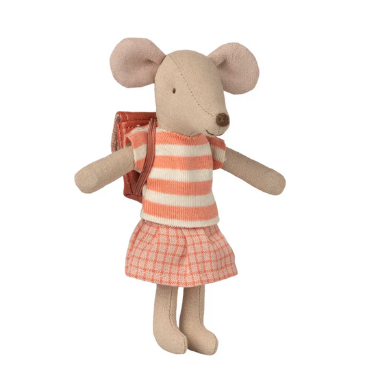 Tricycle Mouse Big Sister Coral