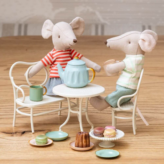 Cafe Set Mouse Small Off-White