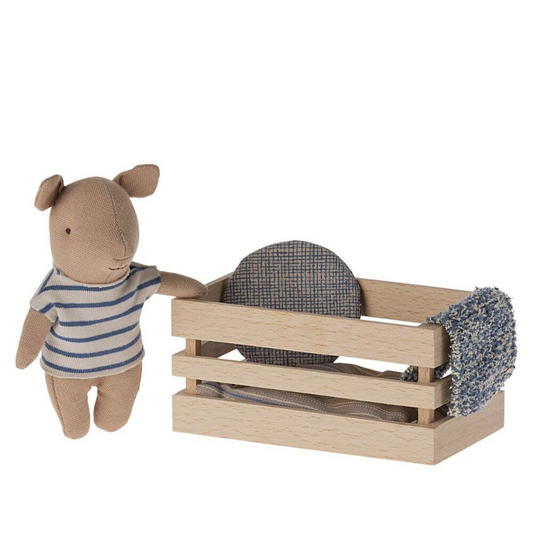Maileg Pig Baby in Box Boy