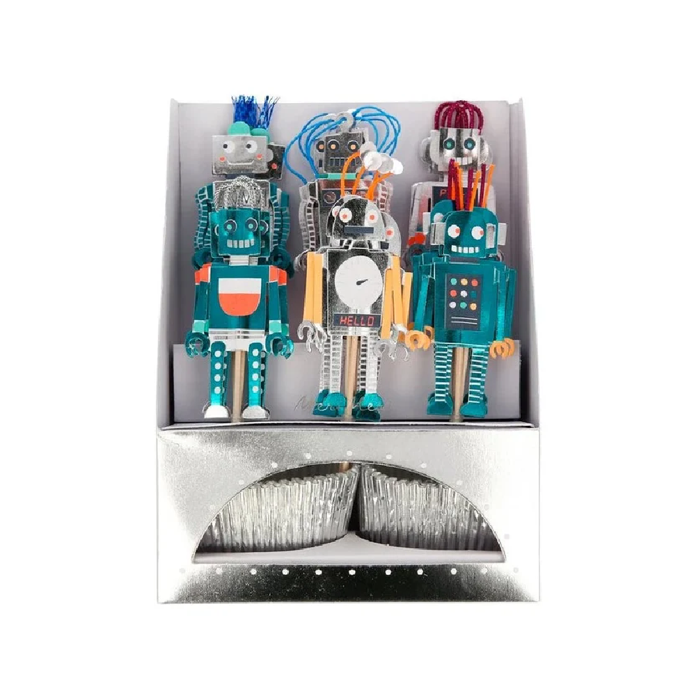 Robot Cupcake Kit
