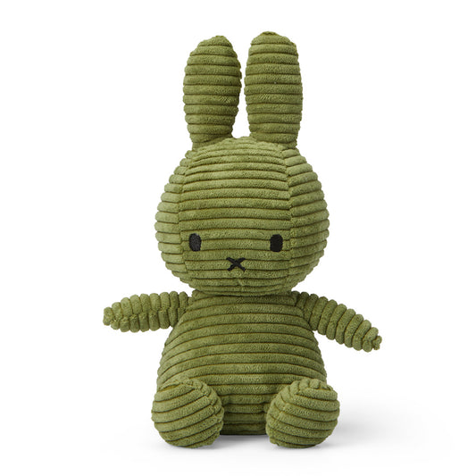 Miffy Sitting Corduroy Olive Green