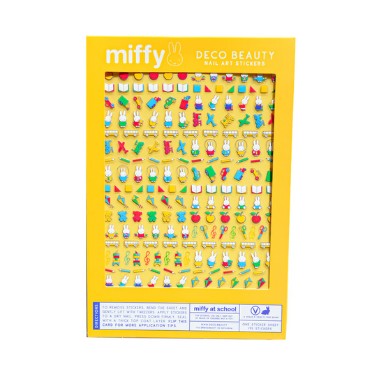 Miffy At School Nail Art Stickers