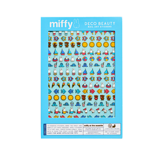 Miffy At The Seaside Nail Art Stickers