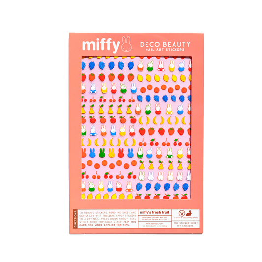 Miffy's Fresh Fruit Nail Art Stickers