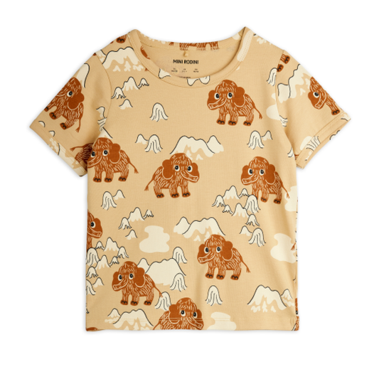 Mammoth AOP S/S Tee - Beige
