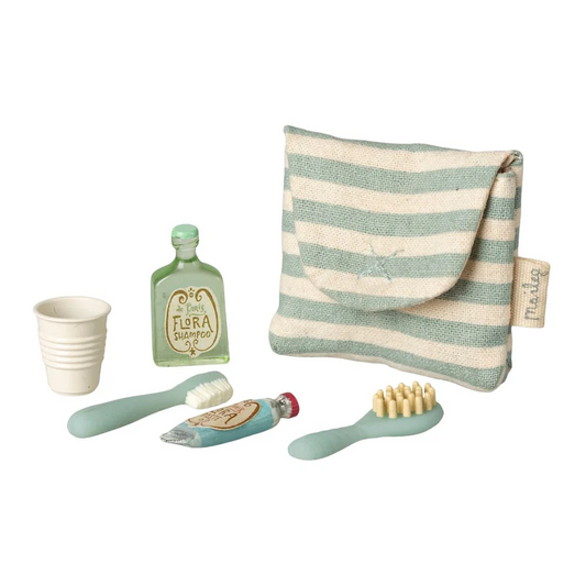 Mouse Toothbrush Set Blue
