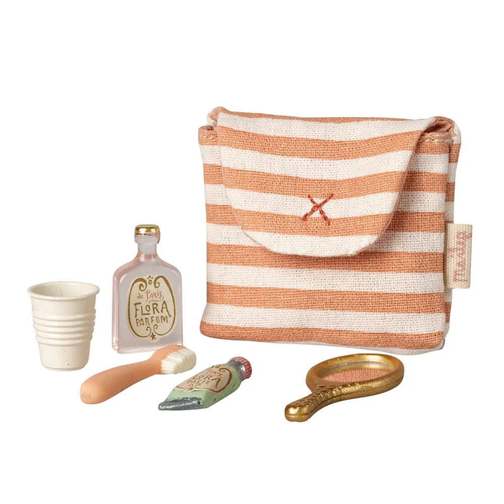 Mouse Toothbrush Set Coral