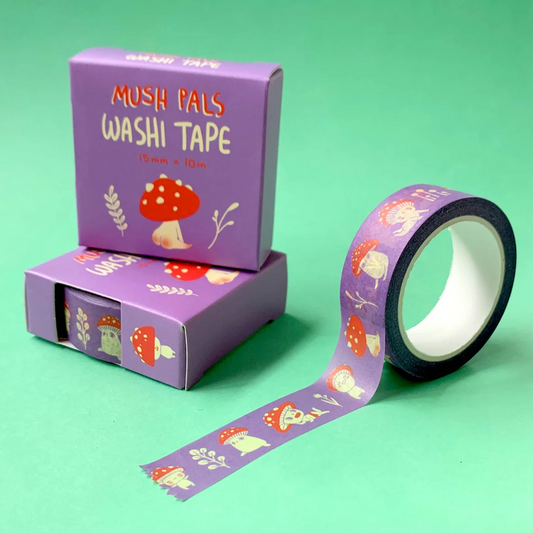 Mush Pals Washi Tape Purple