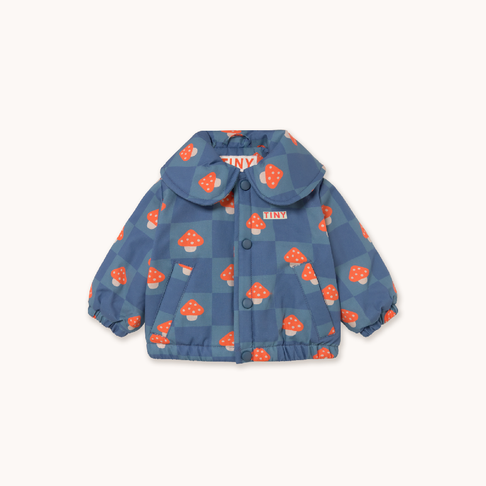 Mushroom Baby Padded Jacket Light Navy