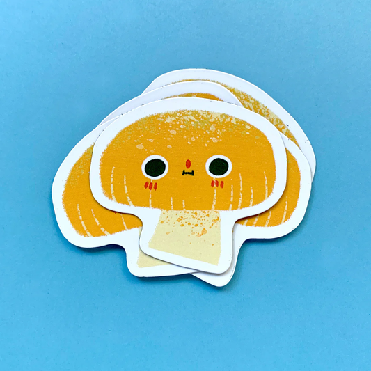 Mushroom Fridge Magnet