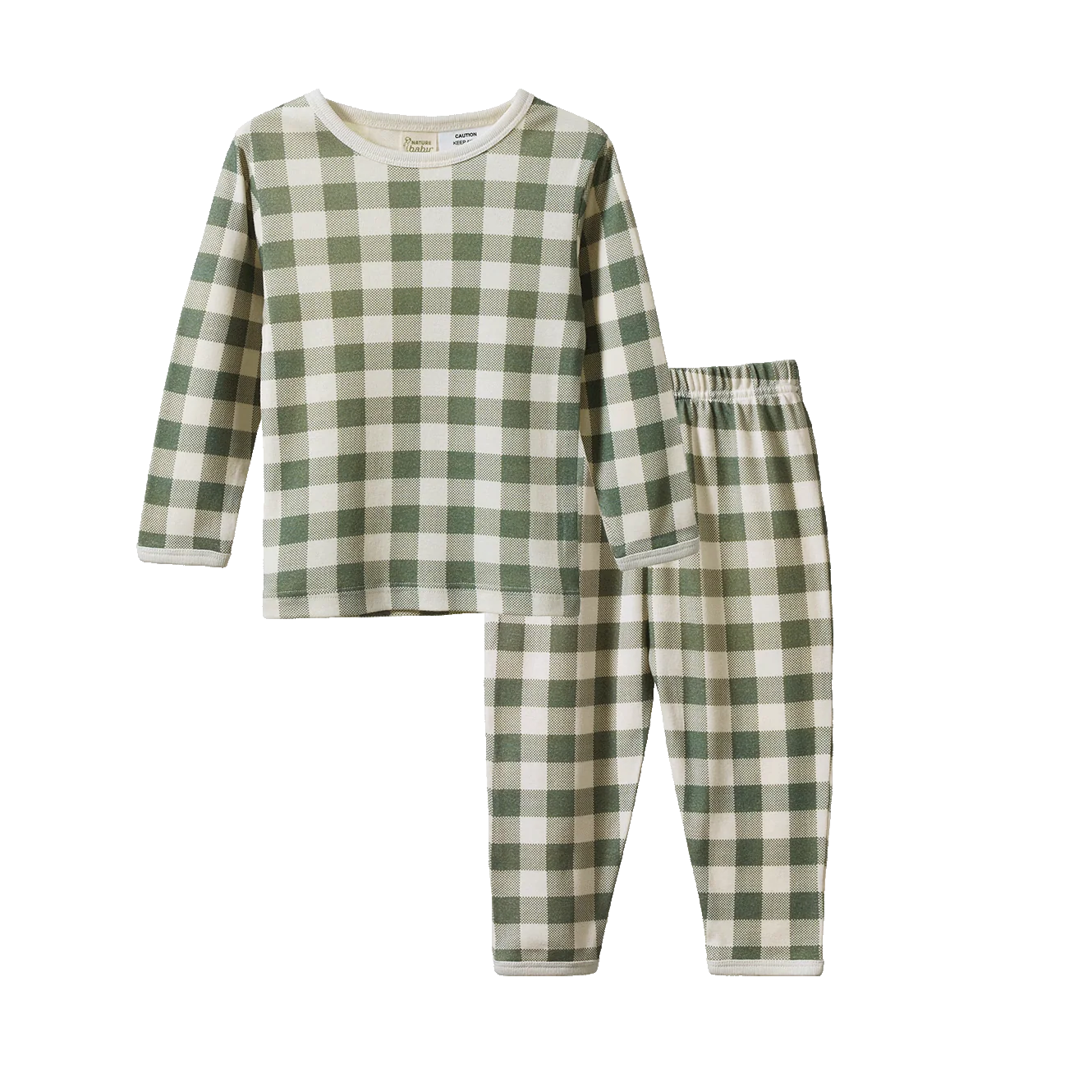 2pc Long Sleeve Pyjamas Crispin Check