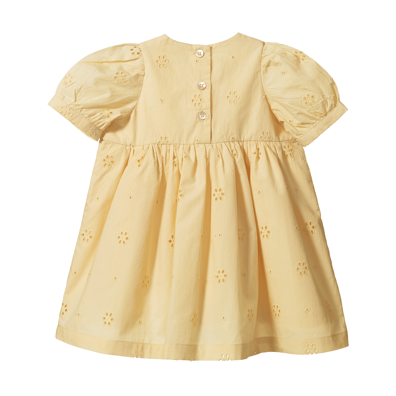Sweet Alice Dress, Buttercup detail