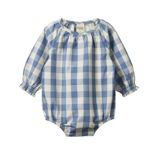 Meadow Bodysuit Gingham Bluebelle Check