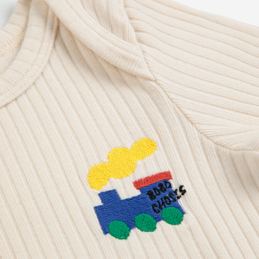 Bobo Choo Choo Long Sleeve T Shirt White