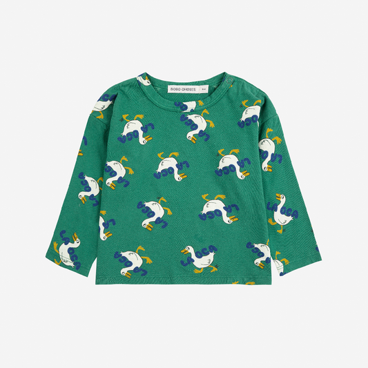 La Oca All Over T-Shirt Green